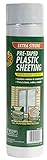 Duck 1163255 5.25-Foot-by-19.68-Foot Pretaped Clear Dropcloth [並行輸入品]