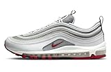 Nike (ナイキ) メンズ エアマックス 97 ホワイト/バーシティレッド (DM0027 100), ホワイト/ヴァーシティレッド。, 11