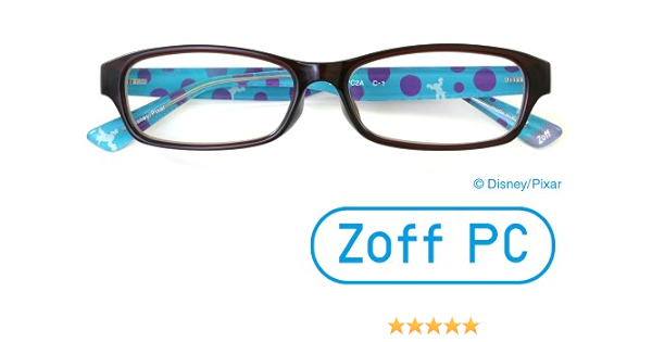 Amazon モンスターズ ユニバーシティ Pcメガネ スクエア 度なし サリーモデル Zoff Pc パソコン 周辺機器 通販