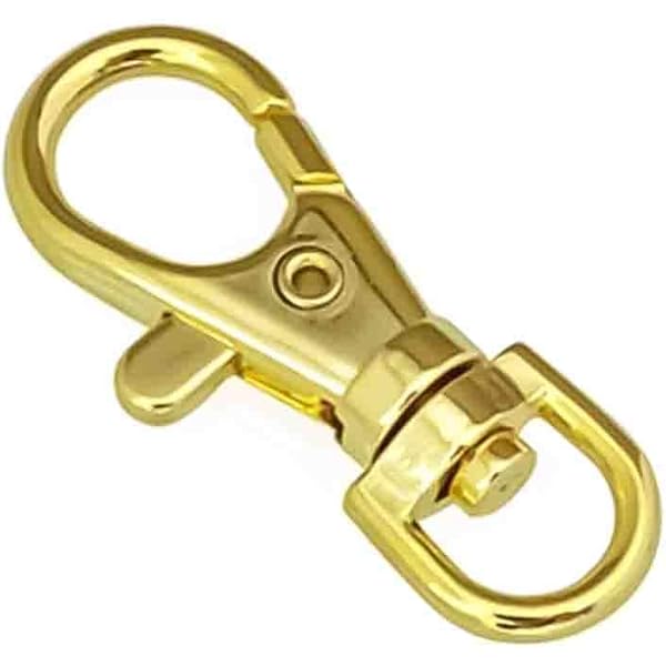 Amazon.co.jp: 12mm レバー付き ナスカン 金具 回転リング付き