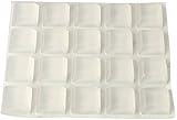 Alise j1000 – 20pノンスリップゴム家具床パッド28 mm x 12 mm 20個 J3000-20P