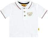 （シュタイフ） Steiff 刺しゅう入り 半袖 ポロシャツ 子ども用 (110cm/5, 白) [並行輸入品]