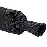 0.40" Heat Shrinkable Braided Sleeving - 50 FT [並行輸入品]