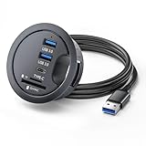 CY USB 3.0 ハブ SD TF USB-C 2 ポート USB 60mm デスク グロメット スプリッター ドック ステーション デスクトップ PC 用 Micro-SD カード リーダー