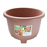 リッチェル 鉢 菜園ポット丸 40型 BR