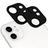 TRD Film【101-2pcs】ブラック 12 ２枚 セット カメラカバー レンズカバー iphone(用)12 保護フィルム ガラスフィルム 全面保護 保護 カメラ保護 アイフォン(用)12 レンズ保護 強化ガラス 耐衝撃 擦り傷防止 2レンズ保護 露出オーバー防止 レンズ保護フィルム