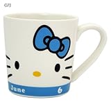 ケイカンパニー ハローキティ お誕生日マグカップ 6月 KT-OTM-6
