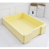 Maming Speed Bumper Bed Playmat 2 in 1 ベビーマットベッド [海外並行輸入品] (Cream Lemon)