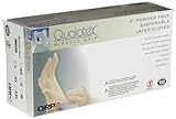 QRP XMG09XS Qualatex Miracle Grip Latex Glove,Disposable,Powder-Free,6milThickness,9 Length,X-Small,