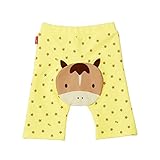 MIKIHOUSE HOTBISCUITS（ミキハウスホットビスケッツ）おしりにアニマル ８分丈ベビーパンツ 80cm,黄