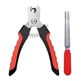 ZETOLL Pet Nail Clippers with Free Nail File Trimmer to Smooth Out Nails - Professional Quick Safety