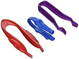 [キュリアスマインド]Curious Minds Busy Bags 3 CHUNKY Safety Plastic Tongs/Tweezers for Children Fine Motor To
