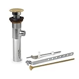 ポップアップアセンブリ、1ピース、Polished Brass – 20 Ga。