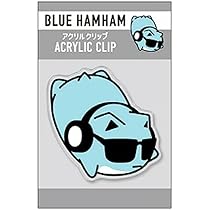Amazon.co.jp: Kamio Japan Blue Hamham Acrylic Clip Purple 090361