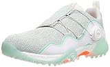 [アディダスゴルフ] ゴルフシューズ ウィメンズ コードカオス21ボア フットウェアホワイト/スクリーミングオレンジ/クリアミント 23.5 cm