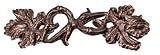 Carpe Diem Hardware Carpe Diem 533-22 Bacchus Grape leaf & vine 3 o.c. pull Oil Rubbed Bronze Oil Ru