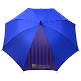 FCバルセロナ 子供用 長傘 ジャンプ 全2色 ブルー 8本骨 55cm 120~135cm グラスファイバー骨（ネイビー）