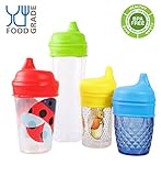 Tiny Angel Sippy Lids ~ New & Improved Design ~ Spill Proof ~ For Any Cup by Tiny Angel