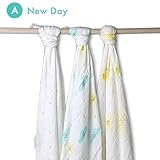エイデンアンドアネイ おくるみ ノードストロームコラボ 3枚セット ベビーギフト 出産祝い New Day [並行輸入品]