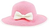 ruffle butts【ラッフルバッツ】ピンクハット ホワイトリボン、12-24ヶ月