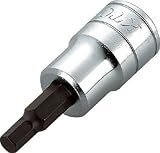 【KTC】 9.5sq.ショートヘキサゴンビットソケット ［型番:BT3-03S]