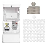 【専用コイン式】トイカプセルマシーン ガチャガチャ ガシャポン ガチャマシン【専用コイン50枚、70mmカプセル50個付属】