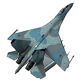 Kioware SU-35飛行機モデルの収集品、部屋の装飾用のディス付き