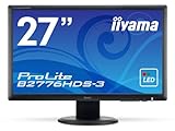 iiyama 昇降・ピボット機能対応 + ホワイトLEDバックライト搭載 27型ワイド液晶ディスプレイ ProLite B2776HDS-B3