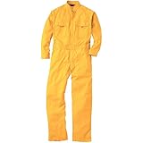 つなぎ　9000　オーバーオール　続き服　長袖　16カラー (SS, イエロー)