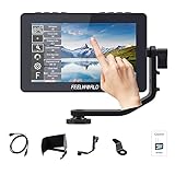 FEELWORLD F5 Pro V4 ビデオ モニター 6インチ超薄型 1920x1080 IPS HD 3D LUT カメラ 外部 用液晶モニター3D LUT 4K HDMI 信号 出力/入力 ライブモニタリングビデオピークフォーカスアシスト