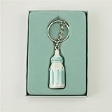 Firefly Imports Baby Shower Party Favor Baby Bottle Key Chain, Light Blue by Firefly Imports [並行輸入品]