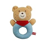 MIKIHOUSE HOTBISCUITS（ミキハウスホットビスケッツ）キャラクター やわらかラトル(ソフトトイ) ---,ベージュ