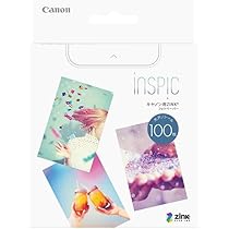 Canon inSPIC プリンター ZINK用紙 60枚つき 楽天市場】【送料無料】キャノン インスピック 専用 用紙 ZINK