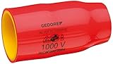 ゲドレー(Gedore) ソケットレンチ 絶縁ソケットレンチ 3/8 対辺22mm VDE 30 22