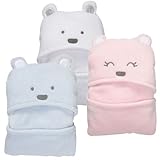 Carter's(カーターズ) ふあふあモコモコ♪くまさんフード付ブランケット Pink [並行輸入品]