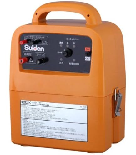 【新品未使用】スイデン 10000V SEF-100-B Amazon | スイデン 10000V電柵戦猪走失SEF-100-B | 電気柵