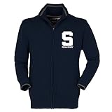 NCAA Penn State Nittany LionsユニセックスFull Back Zipセーター、海軍、大