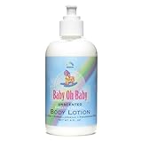 海外直送品Rainbow Research Baby Oh Baby Herbal Body Lotion Unscented, Unscented 8 OZ (Pack of 2)