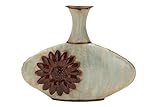 Deco 79 Metal Vase, 22 by 18-Inch [並行輸入品]