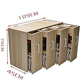 ZXPzZ ドア付きのシンプルでモダンな小さな本棚、シンプルな本棚、収納キャビネット、バルコニーロッカー、スモールアパートメントロッカー - リビングベッドサイドテーブル（様々なスタイル） -家具の装飾 (色 : Four pumping)