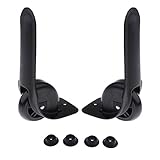 Fenteer 回転ホイール　スーツケース 　キャスターホイール　耐荷重40kg　70mm　交換用　DIY 修理　1組　