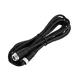 uxcell　カメラ4 ピンケーブル　ブラック　プラスチック　4 ピンオスへメス