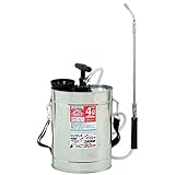 セフティー3 ロングタッチ 肩掛半自動噴霧器  4L 樹脂ポンプ ノズル90cm 1頭口