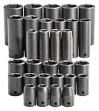 Stanley Proto J54215 1/2-inch Drive 30-piece Impact Socket Set [並行輸入品]