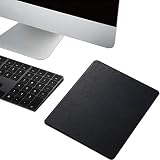 エレコム マウスパッド スプリットレザー XLサイズ ブラック MP-TGLBK
