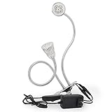 SINJIAlight 低消耗電力 室内栽培 植物育成用LEDライト 室内用 プラント家庭菜園 水耕栽培 水草栽培 植物育成用適用 室内 日光 光 ランプ 園芸 (2個)