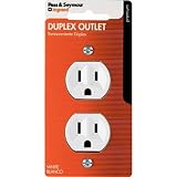 Pass & Seymour CR15WCCC5 Double Pole 3-Wire Grounding Premium Grade Duplex Receptacle, 125V, 15-Amp,