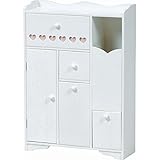 トイレ収納/　トイレラック　ホワイト　幅45cm　MTR-6510WH