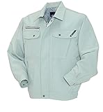 255471春夏 吸汗速乾長袖ジャンパー[4L 89: アースグリーン]