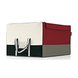 ライゼンタール ストレージボックス パッチワーク レッド L 39-1850-00